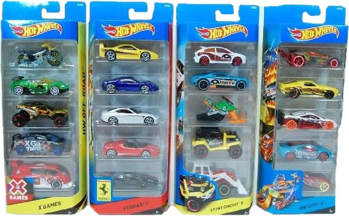 Immagine prodotto Hot Wheels Assortimento di 5 set regalo