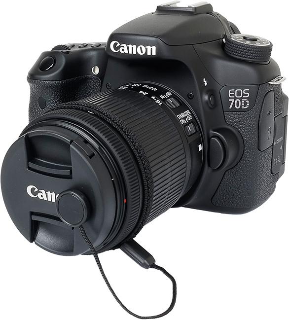 Actual product image Caruba Lens cap holder LCH 1