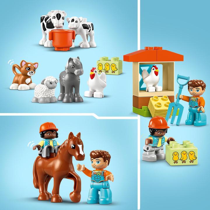 Produktbild LEGO Tierpflege auf dem Bauernhof (10416)