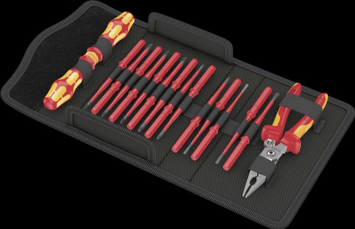 Produktbild Wera Kraftform Kompakt VDE 17 extra slim 1 (Pozidriv-Kreuzschlitz (PZ), Phillipps-Kreuzschlitz (PH), Torx (TX))