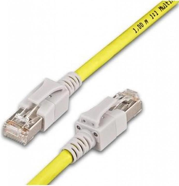 Produktbild Wirewin Cat.6A LED Patchkabel 3m gelb (S/FTP, CAT6a, 3 m)