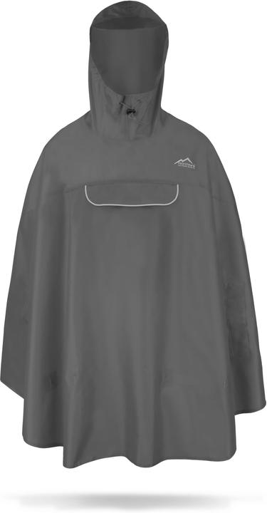 Actual product image Normani Unisex Rain Poncho Waterproof Cherrapunji (S, M)