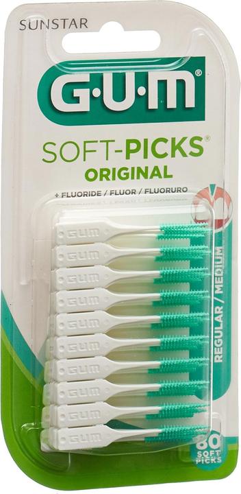 Produktbild GUM SUNSTAR 632 Borsten Soft Picks Regular (40 x)