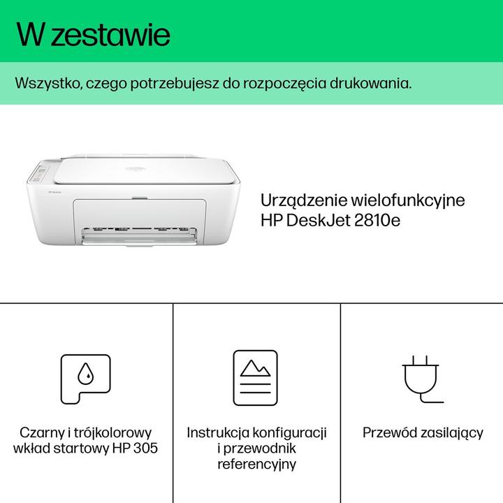 Image du produit HP DeskJet 2810e (Encre, Couleur)