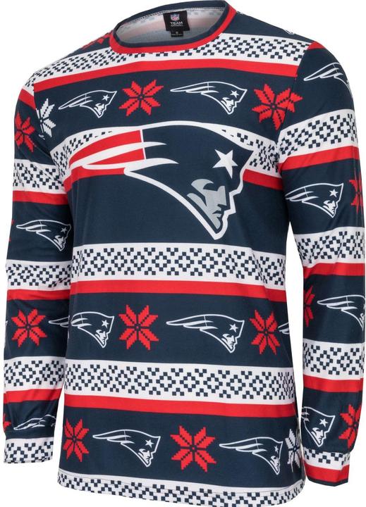 Actual product image Foco NFL Winter XMAS pyjamas New England Patriots - S (S)