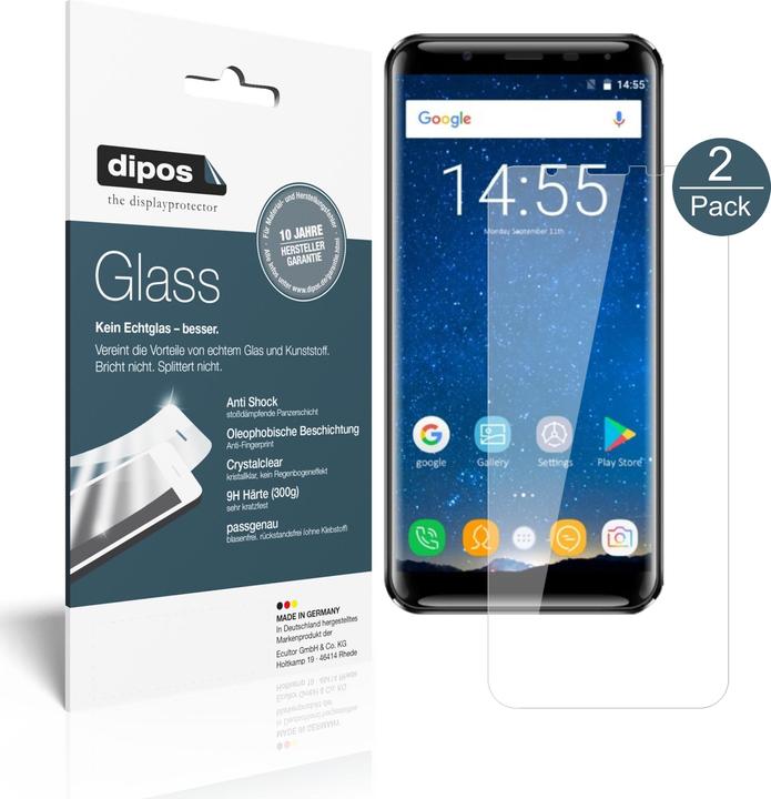 Produktbild Dipos Displayschutz Anti-Shock (2 Stück, Oukitel K5000)