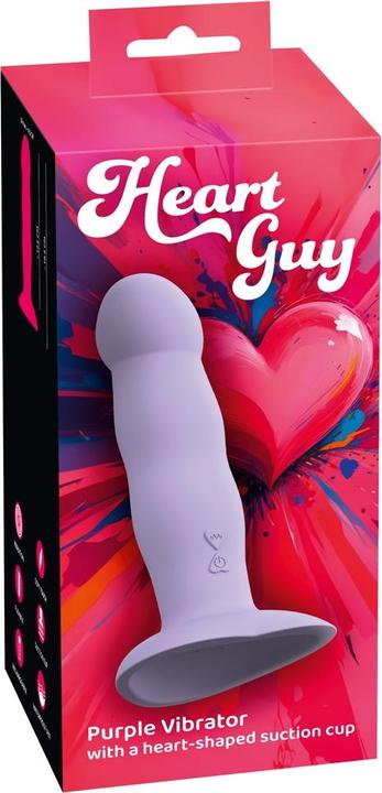 Actual product image You2Toys Heart Guy Purple