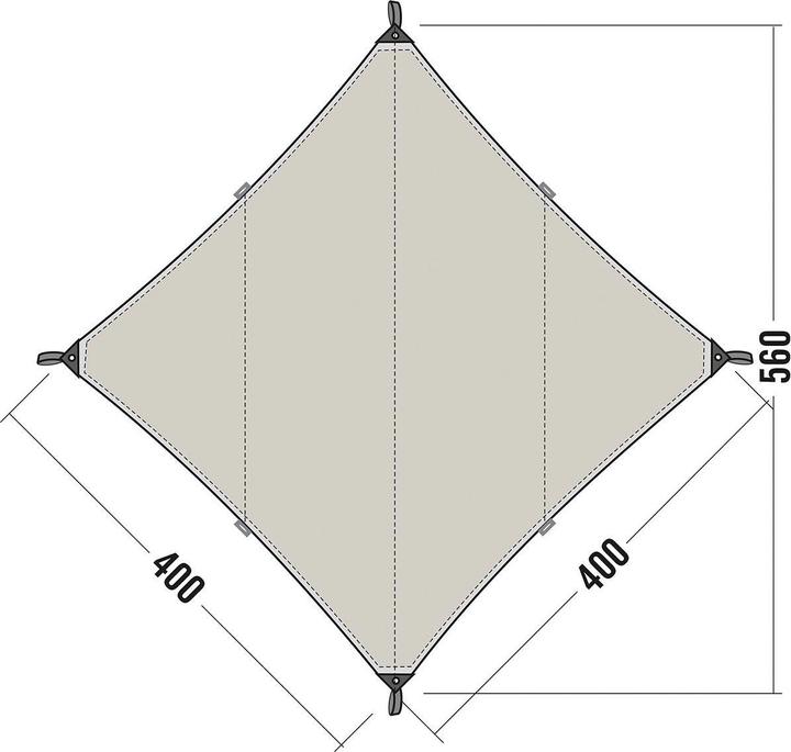Image du produit Tatonka Tarp 3 TC (400 x 400 cm)