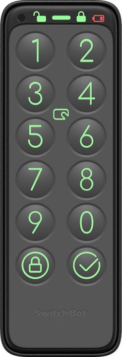 Produktbild SwitchBot Keypad Touch (Schlüsselkarte, Mechanische Zahlenkombination)