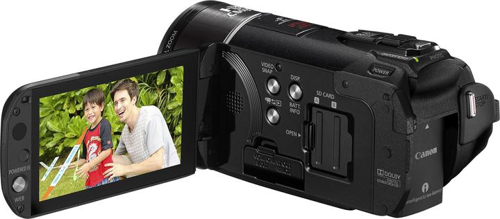 Actual product image Canon Legria HF S20, Full-HD Dual Flash Camcorder, 32GB (10 x)