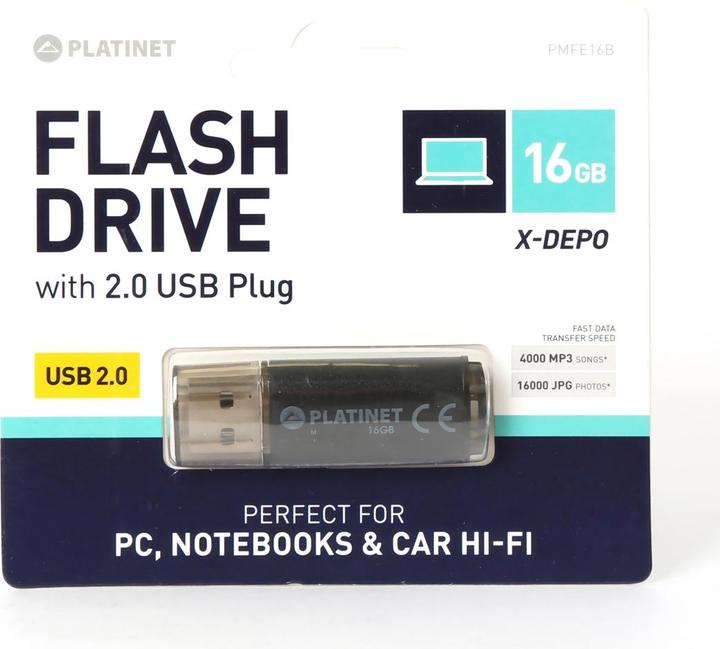 Immagine prodotto Platinet PMFE16B (16 GB, USB 2.0)