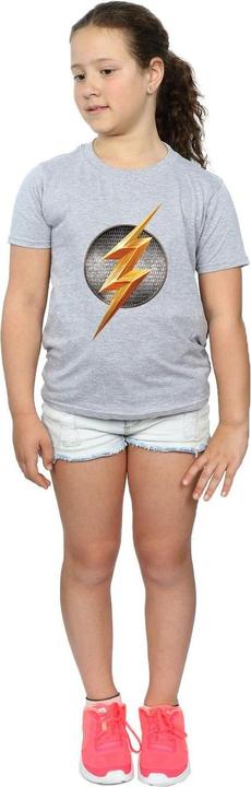 Immagine prodotto Justice League Movie Flash Emblem Maglietta Ragazze (140, 146)