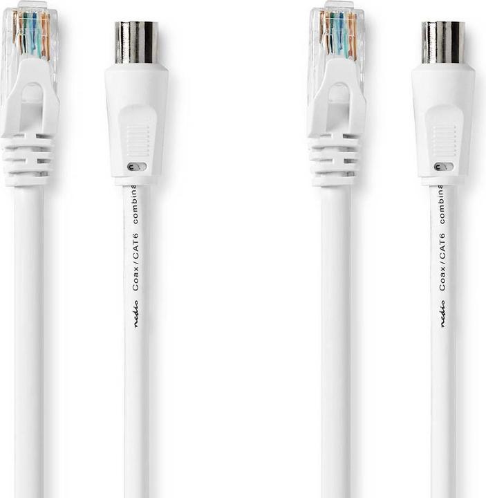 Produktbild Nedis Coax Cat6 Kombikabel (Antennenkabel)