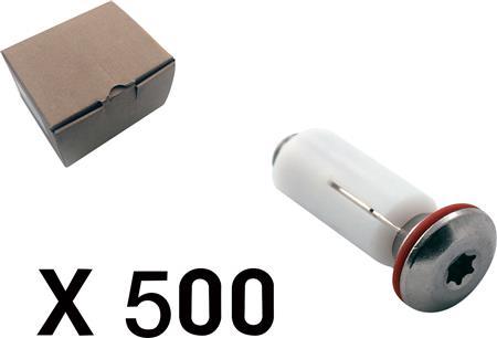 Image du produit Cubic Daekselskrue m/skive pakke med 500 stk.