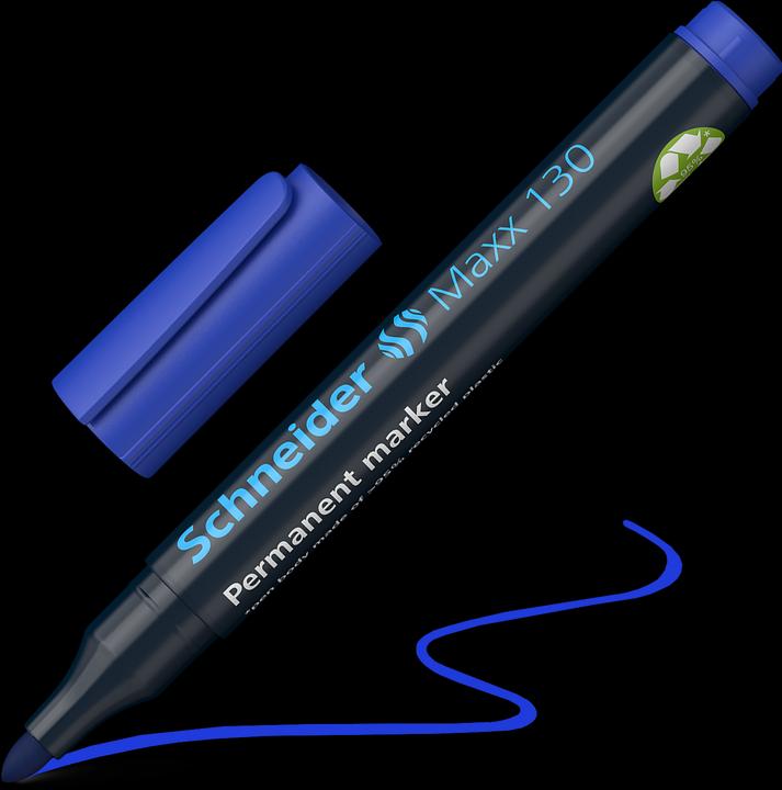 Produktbild Schneider Maxx 130 Permanent-Marker (Blau, 3 mm, 1 x)