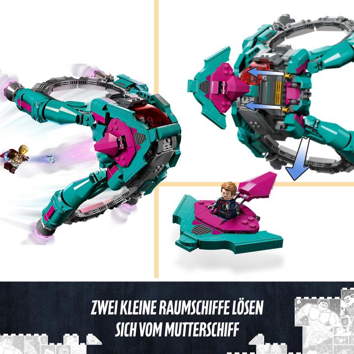 Actual product image LEGO The Guardians' new ship (76255, LEGO Marvel)