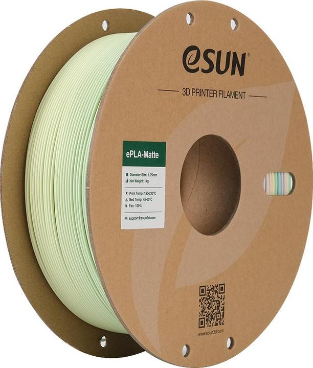 Produktbild eSUN Filament PLA Matt Regenbogen 1.75mm 1000g (PLA, 1.75 mm, 1000 g, Mehrfarbig)
