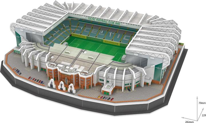 Actual product image Pro Lion Celtic Glasgow Stadium 3D Puzzle / Celtic Park 3D Puzzle (179 pieces)