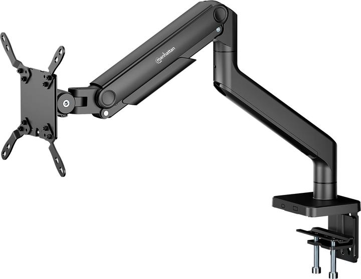 Actual product image Manhattan Desk mount with mechanical spring and particularly high load capacity for one monitor, aluminium (Table, 49")