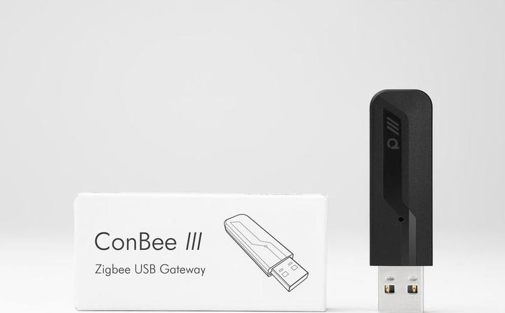 Produktbild Dresden Elektronik Funk-USB-Stick ZigBee ConBee III, Detailfarbe: Schwarz