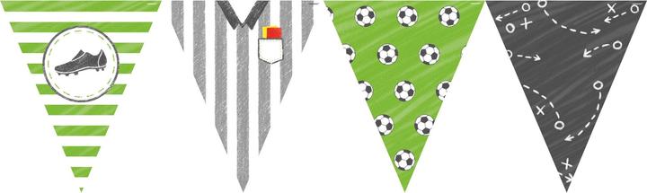 Produktbild Amscan Girlande Fussball
