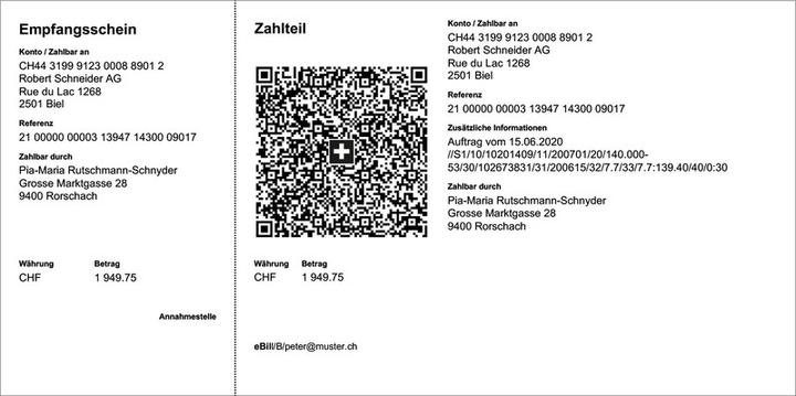Immagine prodotto Simplex QR svizzero (500 x)