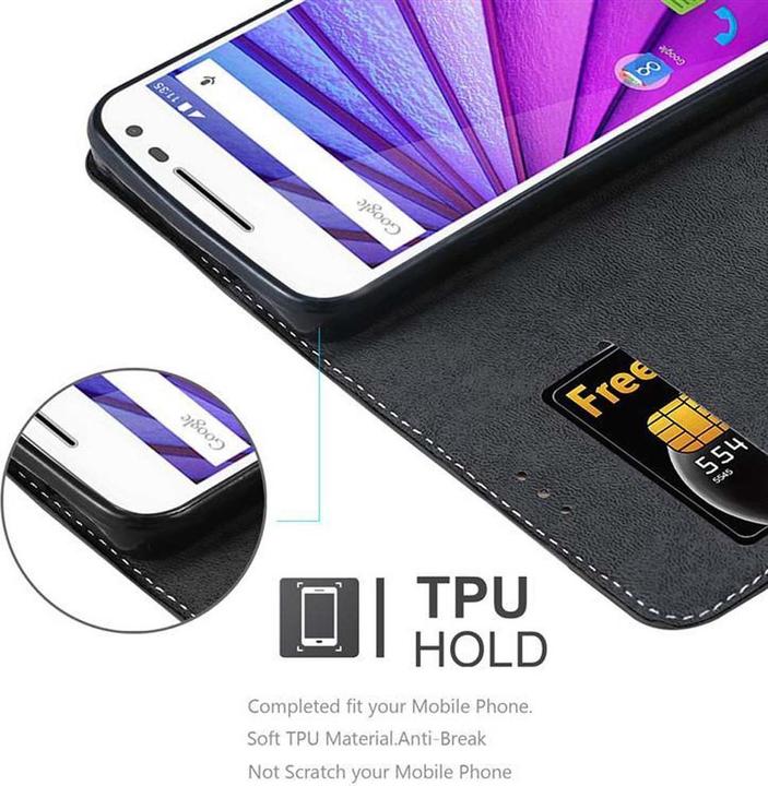 Produktbild Cadorabo Book X-Wallet Cover (Motorola Moto G30)