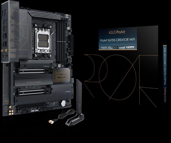 Produktbild ASUS ProArt X670E-Creator Wifi (AM5, AMD X670E, ATX)