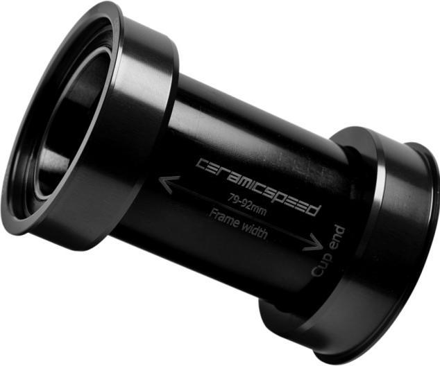 Actual product image Rotor Bike Components Ceramicspeed PF4630 Blk (PressFit30 / BB386 / BBright)