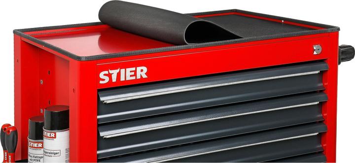 Productafbeelding Stier Werkplaatswagen uitgerust met 223 onderdelen (223 x)