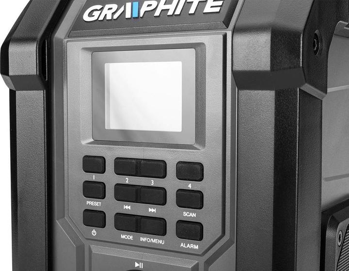 Produktbild Graphite Batterie- und Netzstrom + 18-V-Radio ohne Batterie (Internetradio)