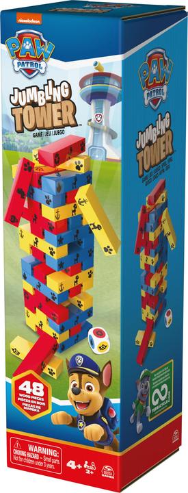Actual product image Spin Master Paw Patrol Jumbling Tower (German, French, Italian, English)