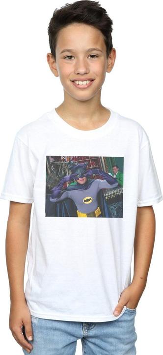 Actual product image Boys Batman TV Series Batdance Photo T-Shirt (152, 158)