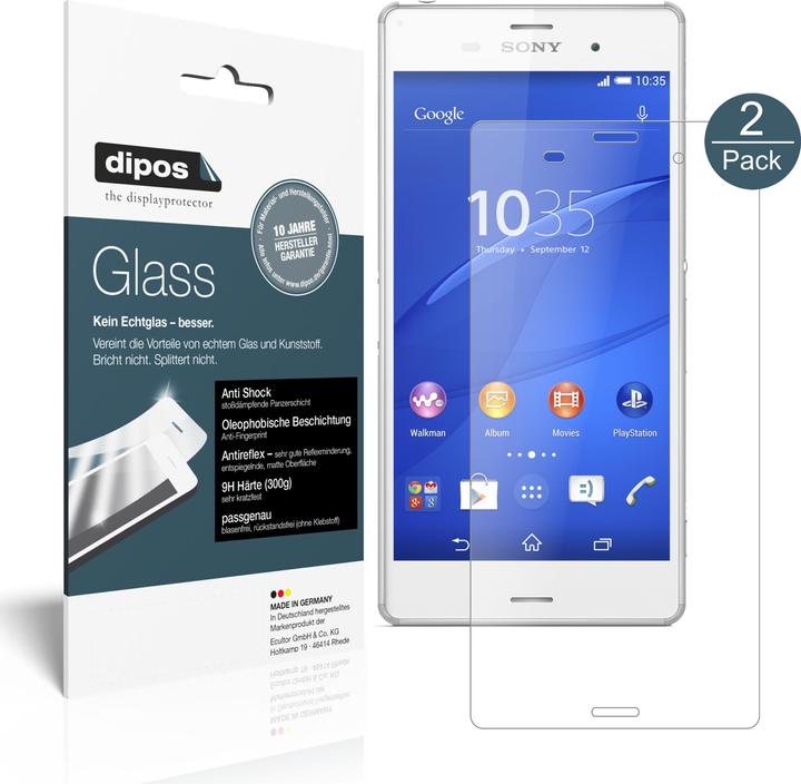 Actual product image Dipos Screen Protector Anti-Shock (1 Piece, Sony Xperia Z3)
