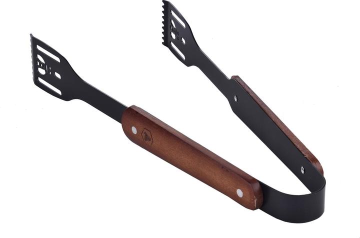 Produktbild Laguiole BBQ SET RUBBER WOOD BLACK PARTS 5 Stück