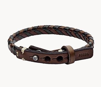 Actual product image Fossil Vintage Casual (21 cm, Leather, Stainless steel)