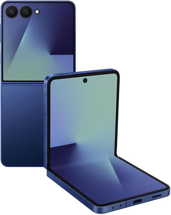 Samsung Galaxy Z Flip7 (512 Go, L'ombre bleue, 6.90", eSIM, 50 Mpx, 5G)