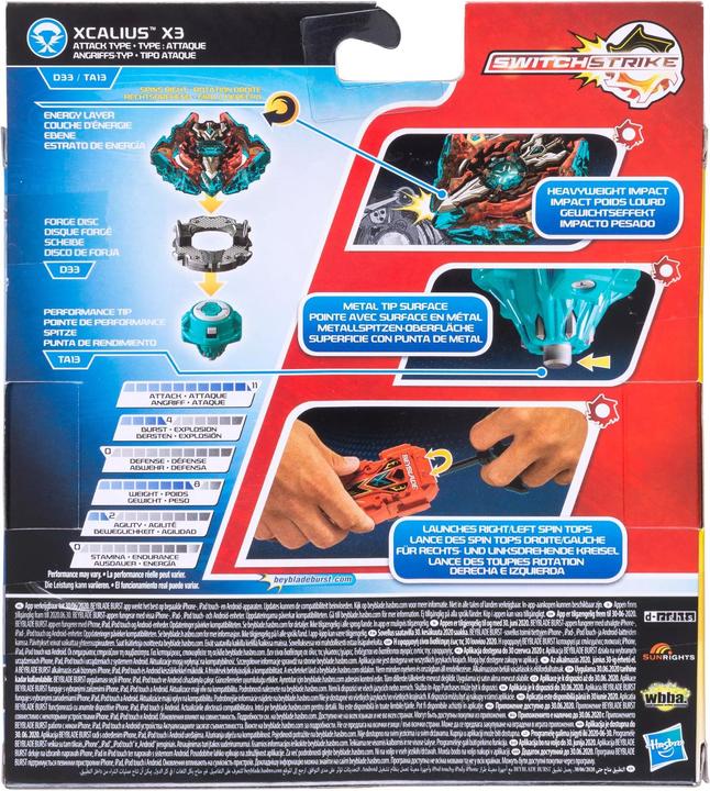 Produktbild Hasbro Beyblade Burst Xcalius X3