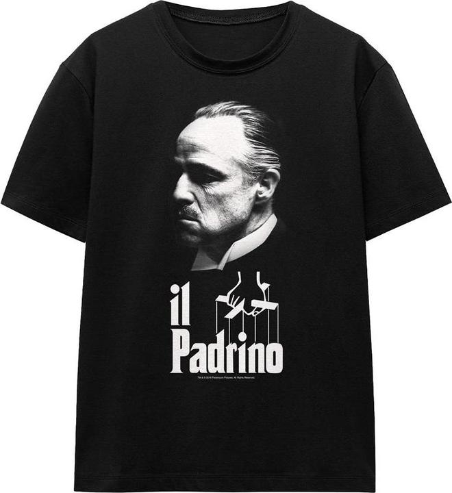 Actual product image The Godfather Unisex Adult Il Padrino T-Shirt (M)