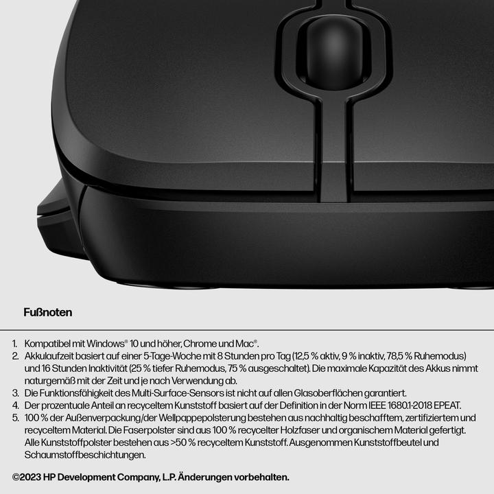 Produktbild HP 255 Optische Maus 3 Tasten ohne (Kabellos)