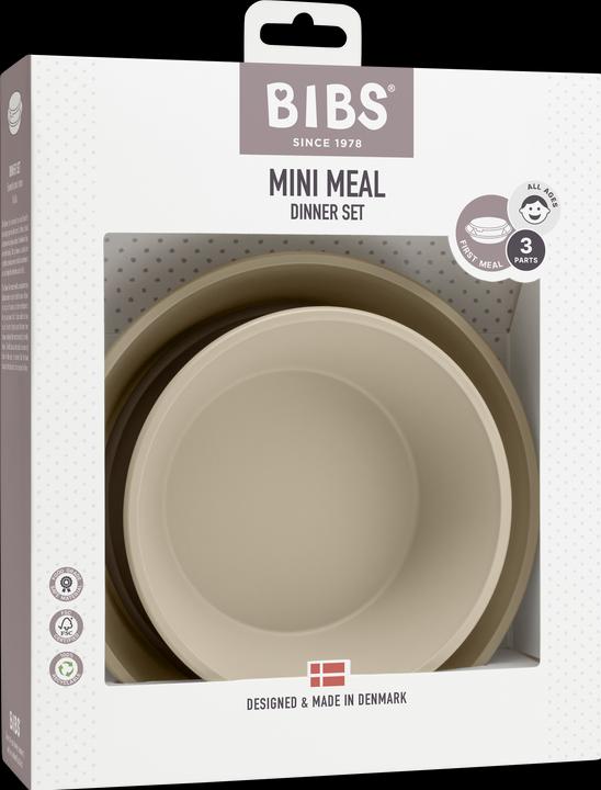 Actual product image Bibs Vanilla dinner set