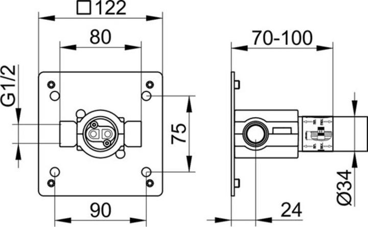 Produktbild Keuco UP-Funktionseinheit PLAN S
