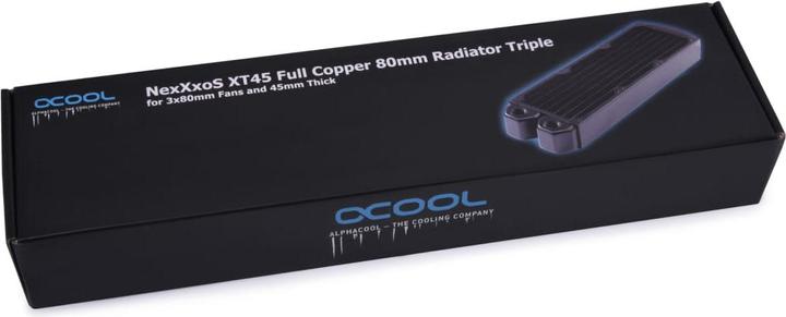 Productafbeelding Alphacool Alpha NexXxoS HPE-45 Volledige Ku 80mm Triple 1021491 (80 mm)