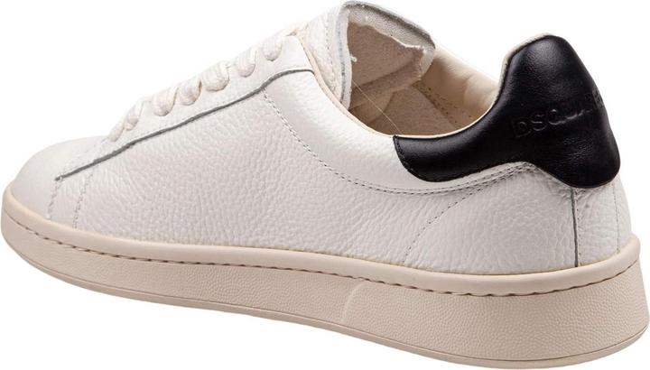Produktbild Dsquared2 boxer sneakers in leather color black and white (45)