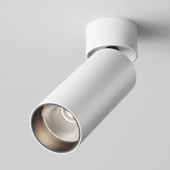 Produktbild Maytoni FOCUS LED Deckenleuchte, Deckenlampe 12W dimmbar 16cm Weiss 4000K 90Ra Neutralweiss (900 lm)