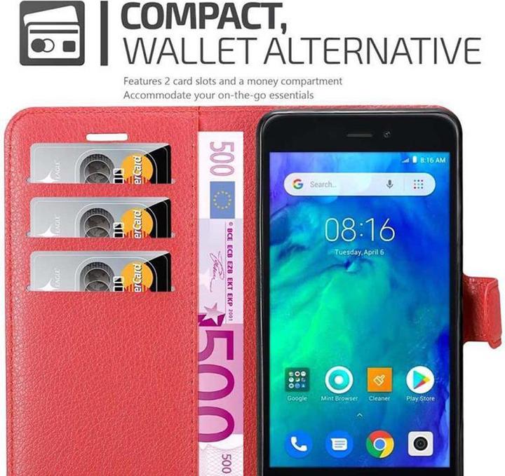 Productafbeelding Cadorabo Boek met kaft met standfunctie (Xiaomi Redmi Go)