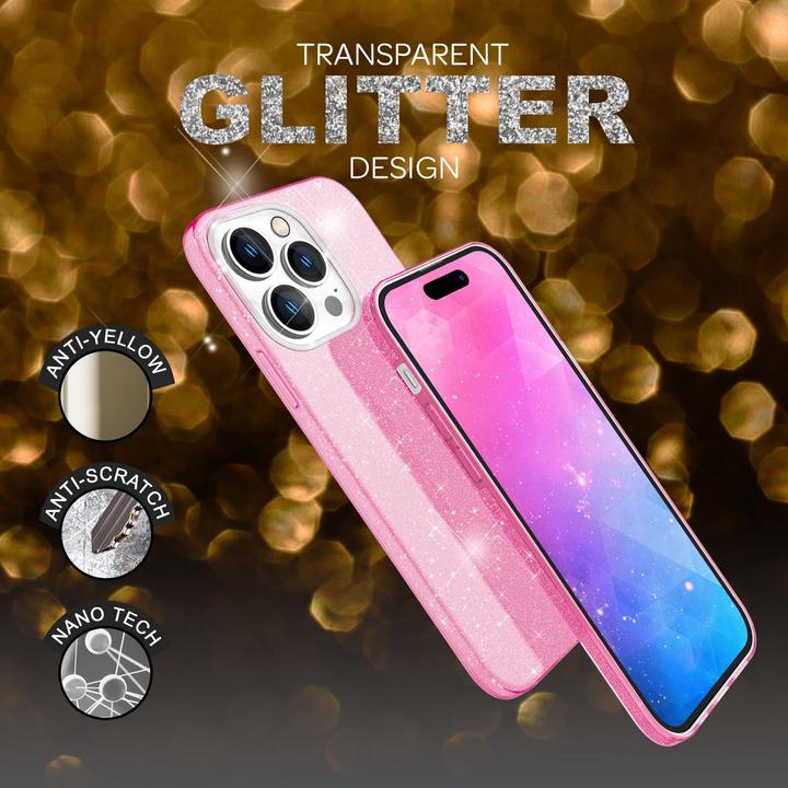Immagine prodotto Nalia Copertina glitterata (Apple iPhone 14 Pro)