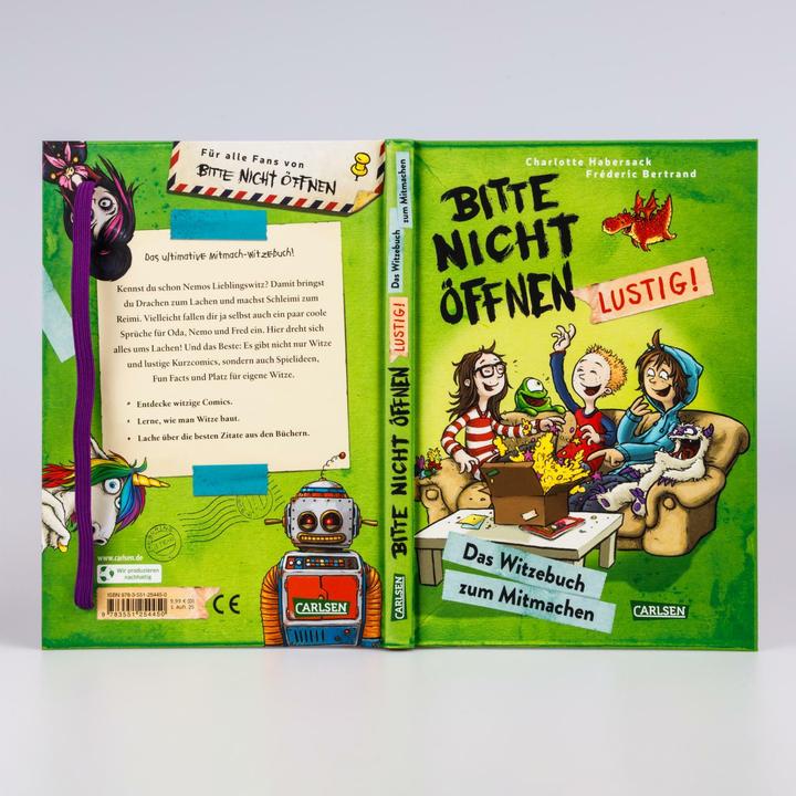 Immagine prodotto Bitte nicht öffnen: Lustig! (Tedesco)