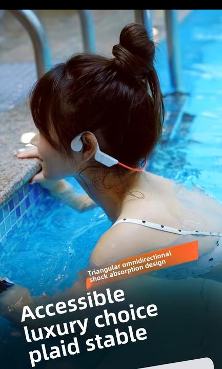 Immagine prodotto PhoneLook Bluetooth 5.4 Wasserdichte kabellose Knochenleitungs-Kopfhörer für Sport und Schwimmen mit 32 GB int (Senza fili)