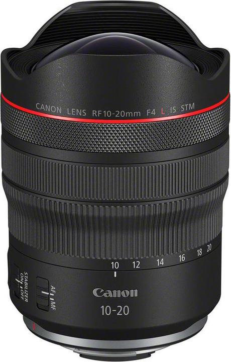 Image du produit Canon RF 10-20mm f/4 L IS STM (Canon RF, Plein format)